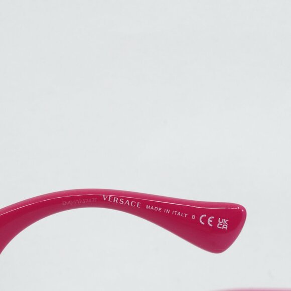 Versace VE4426BU 536787 Sunglasses Fuchsia Oval Frame, Dark Grey Lenses main image 7